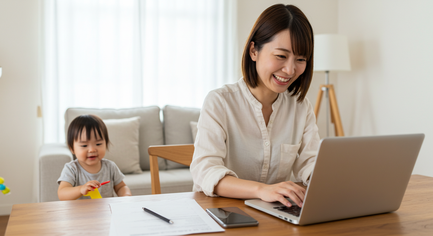 育児と仕事を両立！柔軟な働き方を叶えるSAの支援