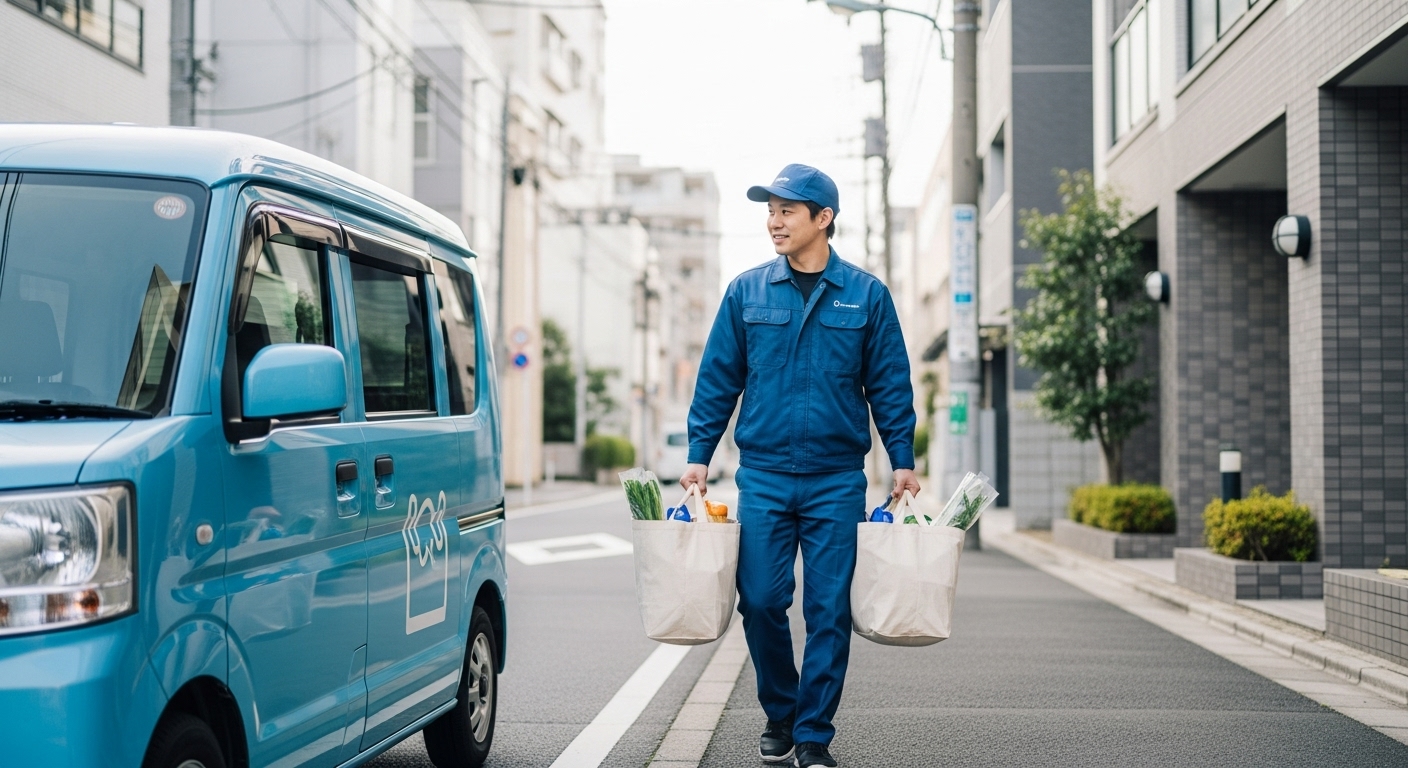 ネットスーパー配送ドライバーの求人｜未経験歓迎・成長業界で安定収入