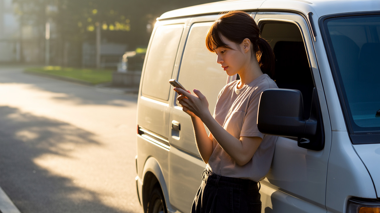 自分のペースで働ける軽貨物配送！時間の自由が収入に変わる