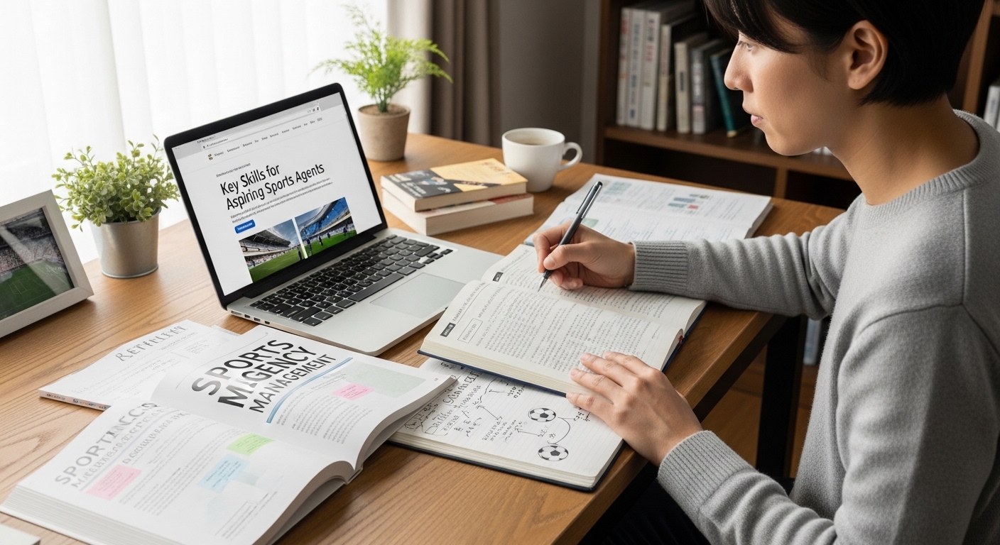 【スポーツエージェントを独学で目指す勉強法】現場知識と法務・英語力を組み合わせた実践型スキル開発